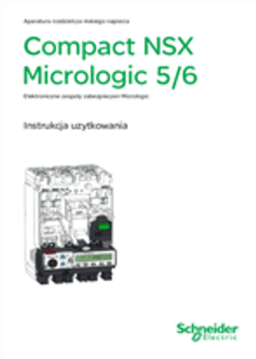 Podgląd Instrukcja użytkownika Compact NSX Micrologic 5/6