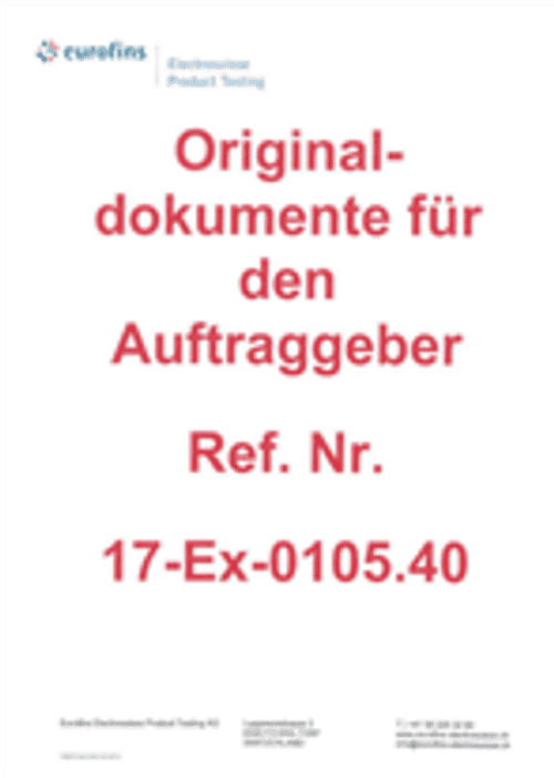 Podgląd Certyfikat ATEX Canalis KR
