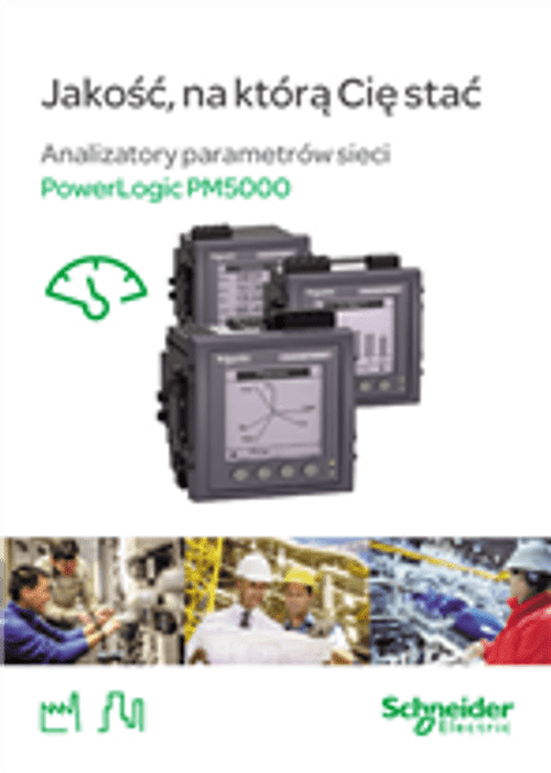 Podgląd Broszura PowerLogic PM5000