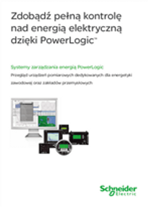 Podgląd Broszura systemy zarządzania energią PowerLogic