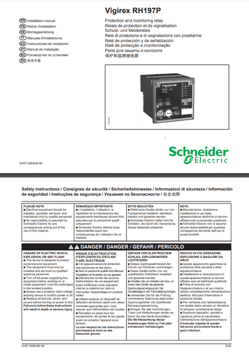 Podgląd Instrukcja instalacji RH197P