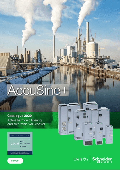 Podgląd Katalog filtry aktywne oraz elektroniczna kompensacja mocy biernej AccuSine+