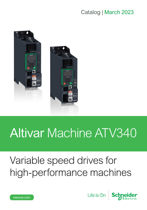 Podgląd Katalog przemienniki częstotliwości Altivar ATV340