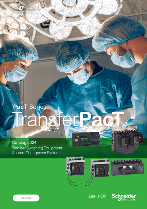 Podgląd Katalog układy automatycznego przełączania zasilania Transferpact