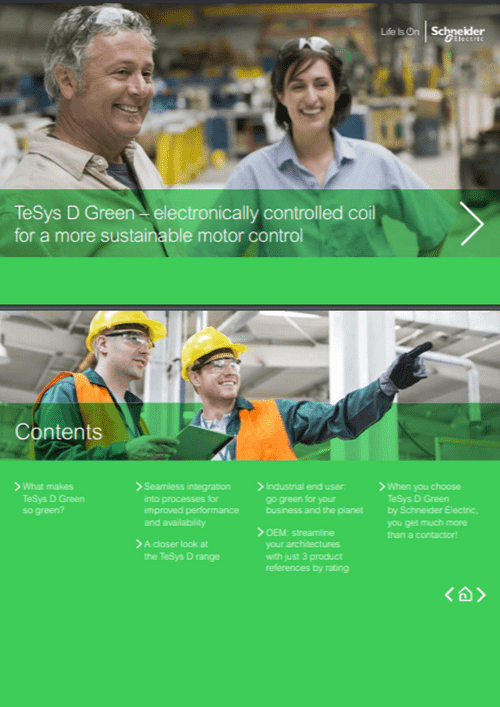 Podgląd Broszura TeSys D Green