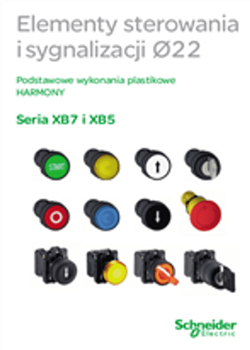 Podgląd Broszura Harmony XB5 i XB7