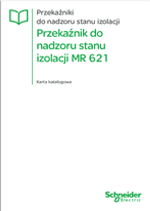 Podgląd Karta katalogowa przekaźniki nadzoru izolacji MR 621