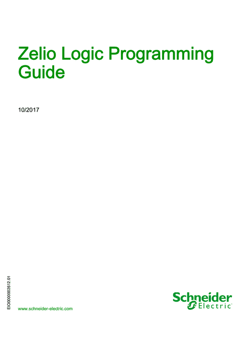 Podgląd Poradnik programowania Zelio Logic SR2/SR3
