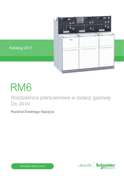 Podgląd Katalog RM6 GIS 24 kV
