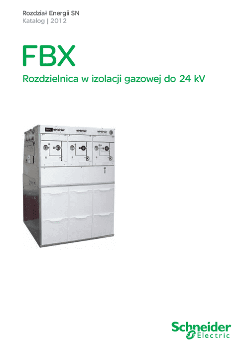 Podgląd Katalog FBX GIS 24 kV