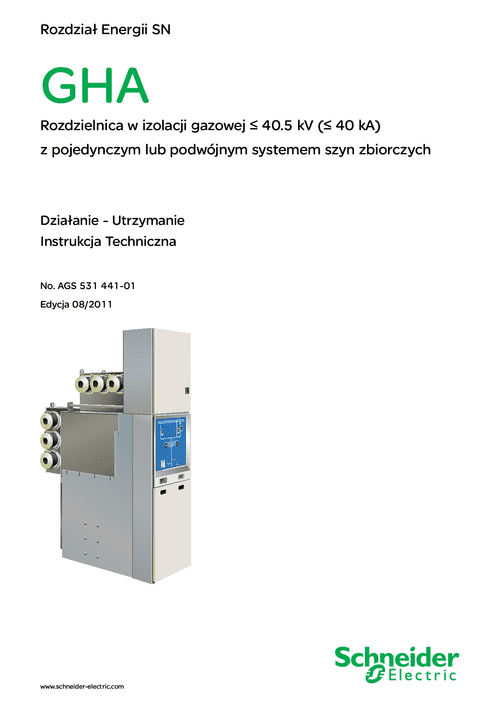 Podgląd Instrukcja techniczna DTR GHA