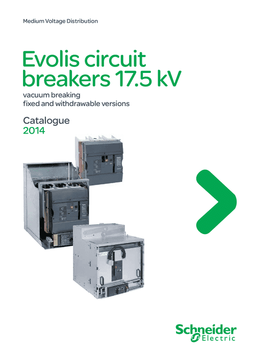 Podgląd Katalog wyłączników Evolis do 17,5 kV