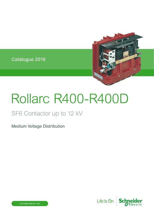 Podgląd Katalog styczników ROLLARC RD400-R400D SF6