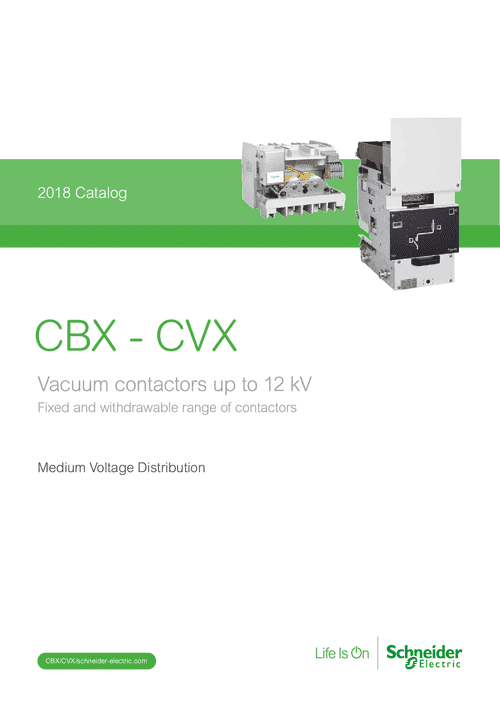 Podgląd Katalog styczników CBX, CVX