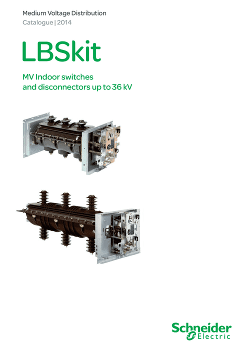 Podgląd Katalog odłączników/rozłaczników z uziemnikami LBSkit