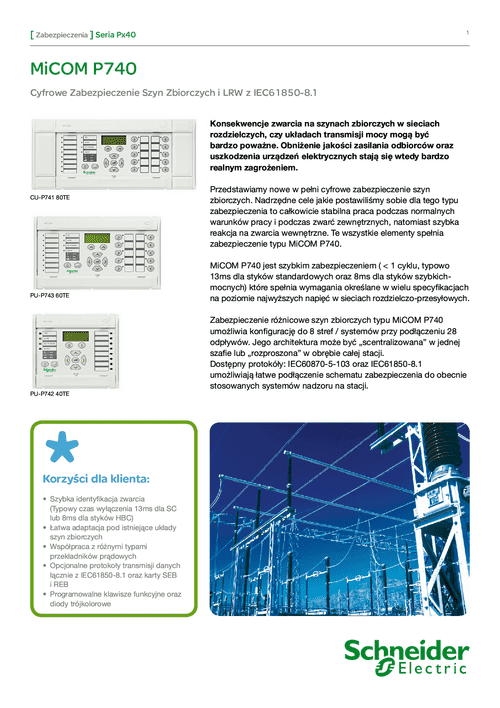 Podgląd Katalog Micom P741 P742 P743