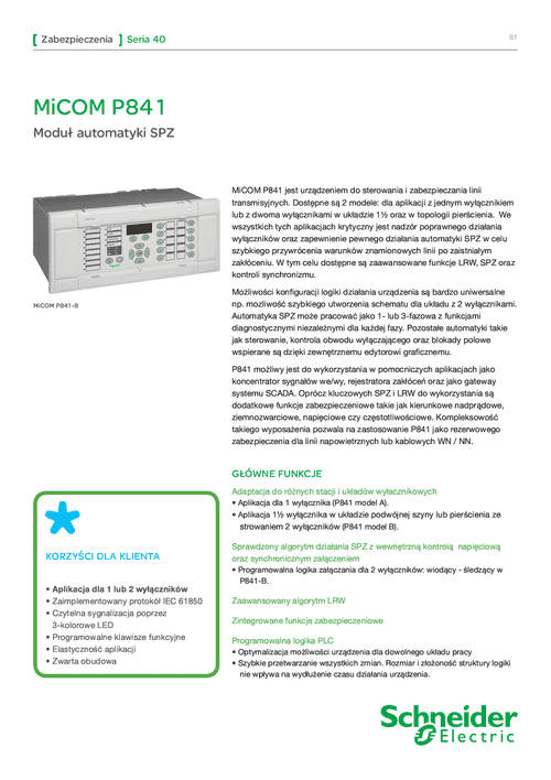 Podgląd Katalog Micom P841
