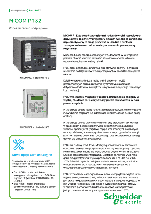 Podgląd Katalog Micom P132