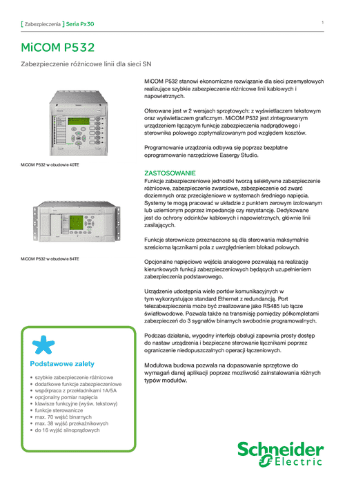 Podgląd Katalog Micom P532
