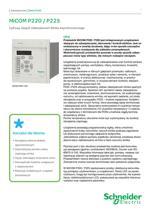 Podgląd Katalog Micom P220 P225