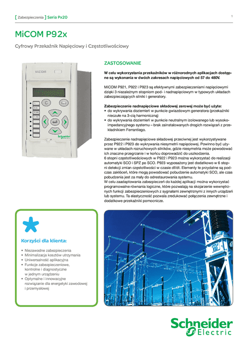 Podgląd Katalog Micom P92x