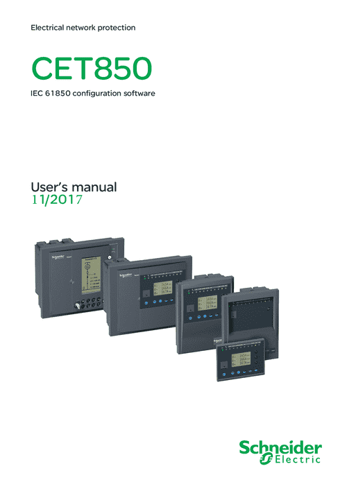 Podgląd Poradnik Sepam CET850, IEC 61850