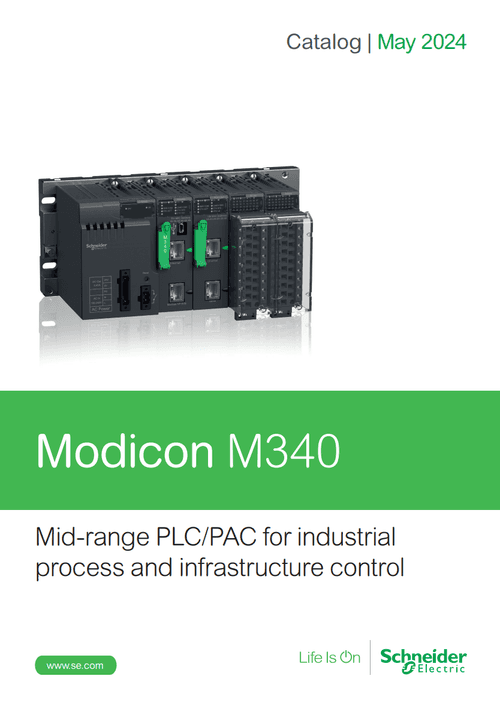 Podgląd Katalog PLC Modicon M340