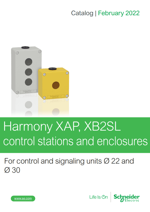 Podgląd Katalog Harmony XAP XB2SL
