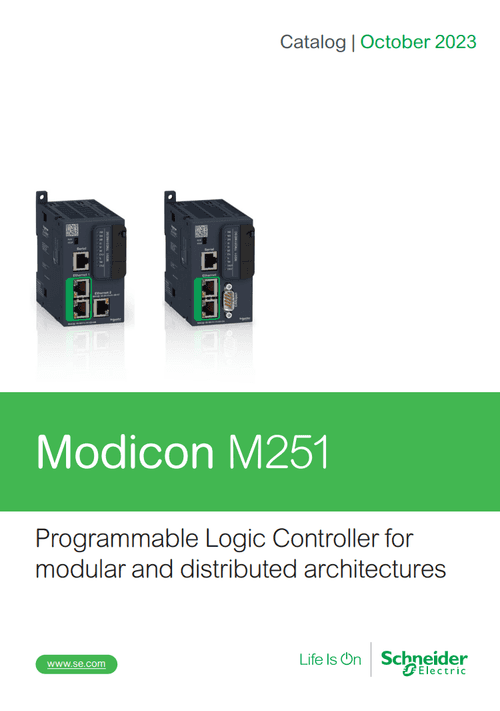 Podgląd Katalog PLC Modicon M251