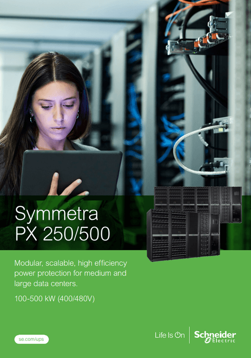 Podgląd Broszura UPS Symmetra PX 250/500 kW