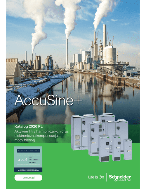 Podgląd Katalog filtry aktywne oraz elektroniczna kompensacja mocy biernej AccuSine+