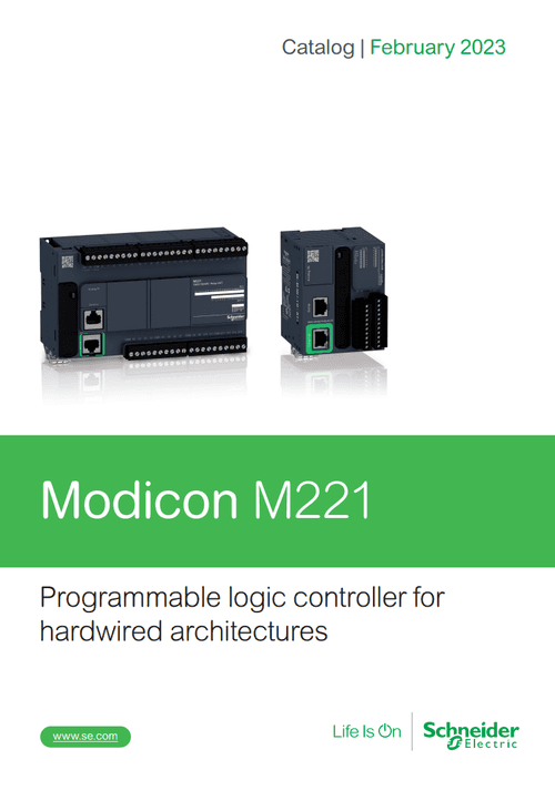 Podgląd Katalog PLC Modicon M221