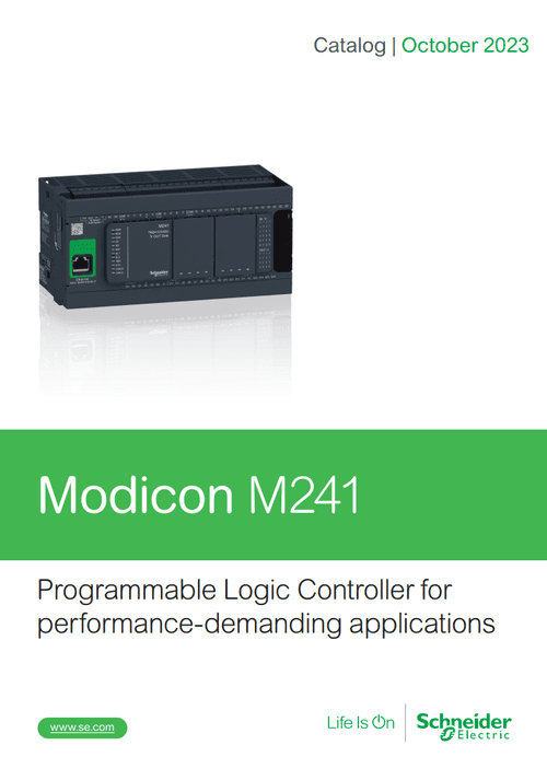 Podgląd Katalog PLC Modicon M241