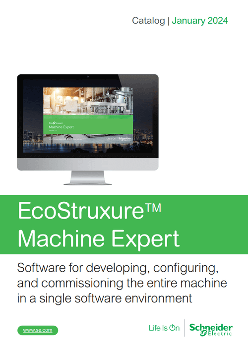 Podgląd Katalog EcoStruxure Machine Expert