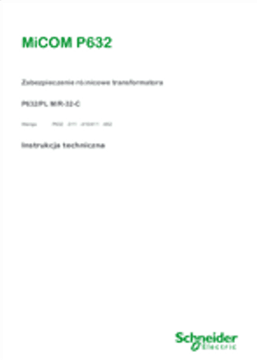 Podgląd Instrukcja Micom P632 wersja 652