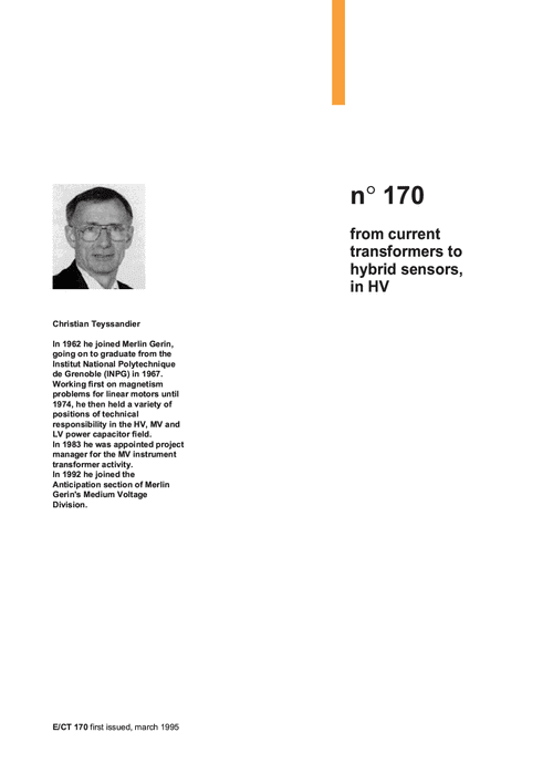 Podgląd Broszura od przekładników prądowych do przetworników hybrydowych w WN (Zeszyt techniczny 170)