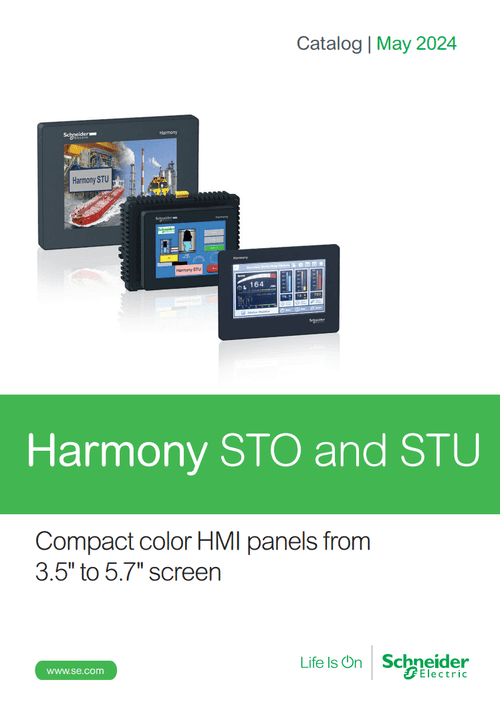 Podgląd Katalog panele graficzne HMI 3.5-5.7 cala Harmony STO, STU