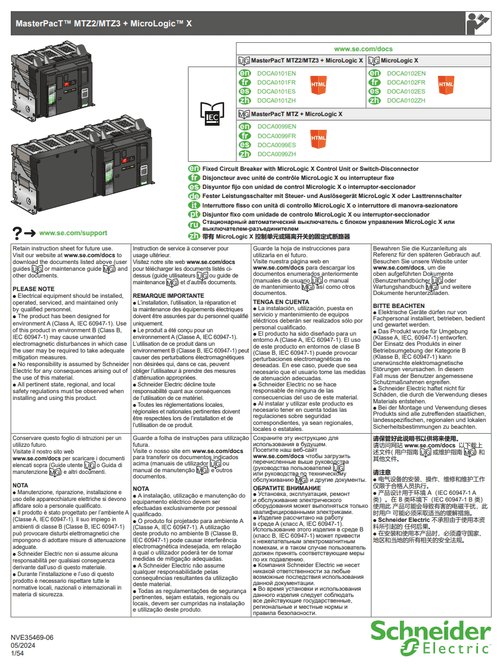 Podgląd Instrukcja obsługi MTZ2/MTZ3 Stacjonarny