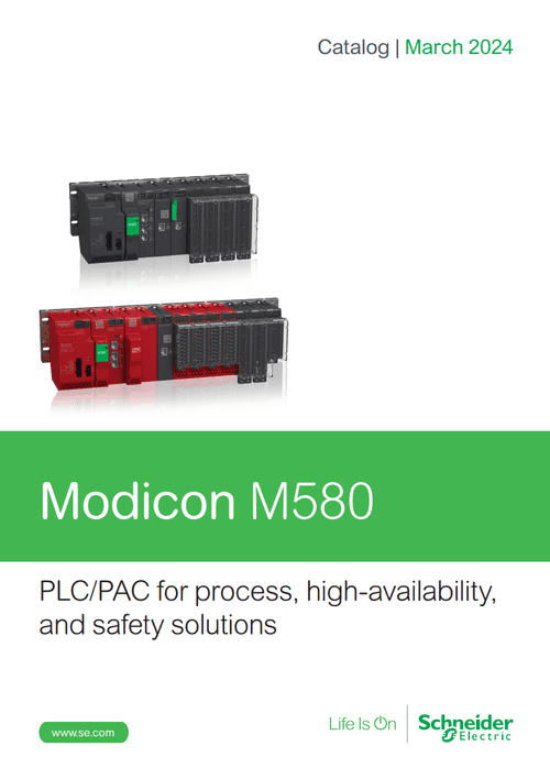 Podgląd Katalog PLC Modicon M580